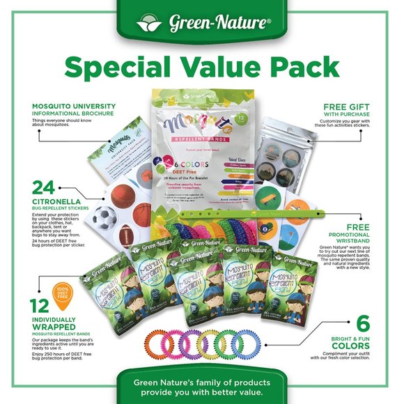 COPY - COPY - Mosquito Repellent Bracelets 12 Individual… - Picture 3 of 10